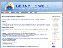Tablet Screenshot of beandbewell.com